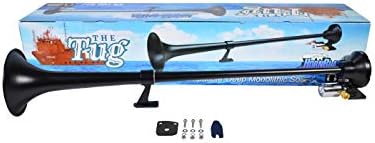 HornBlasters Tug 37 12/24 Volt Air Horn Only - Big Tugboat Sound