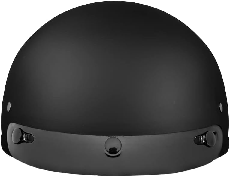 Motorcycle Helmet Half Skull Cap - Lightweight & Stylish DOT Approved Helmets for Adults - Perfect for Men and Women Riders - Comfortable & Secure Fit- Stylish Protection for Everyday Riding