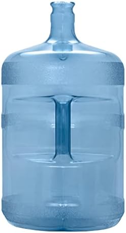 Brio 5 Gallon Plastic Crown Cap Reusable Water Bottle Container