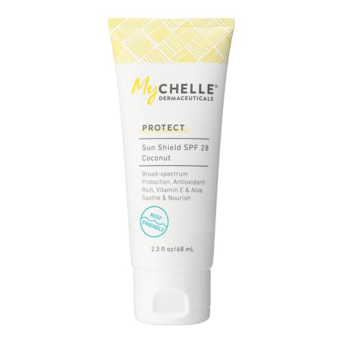 MyChelle Dermaceuticals Sun Shield Clear Spray SPF 30 (6 Fl Oz) - Liquid Zinc Sunscreen Spray with Bentonite Clay and Jojoba - Balances Oil Levels and Conditions Skin - Water Resistant for 80 Minutes