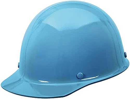 MSA Skullgard Cap Style Safety Hard Hat with Suspension - Non-Slotted Cap, Made of Phenolic Resin, Radiant Heat Loads up to 350F | Fas-Trac III Ratchet Suspension