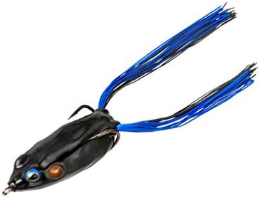 Booyah Pad Crasher Topwater Bass Fishing Hollow Body Frog Lure with Weedless Hooks