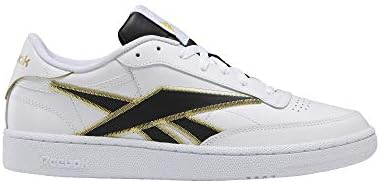 Reebok Club C 85 Mens Tennis Shoes, Casual Fashion White Sneakers for Men