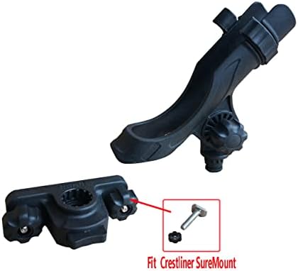 Brocraft Crestliner Suremount Rod Holder/Crestliner Boat Rod Holder/Crestliner Suremount Accessorieses -90 Degree Track System