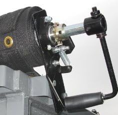 Hand Crank Tarp Roller Kit with Mesh or Vinyl Tarp for Dump Truck or Trailer by Kym Industries Inc. (Mesh, 5'6" x 12')