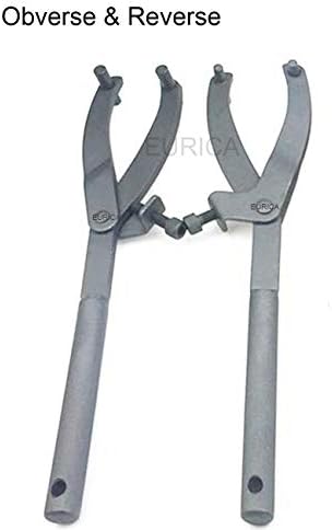 EUICAE Adjustable Wrench Clutch, Stainless Steel, 11.8in Length, Suitable for Different Distances and Sizes