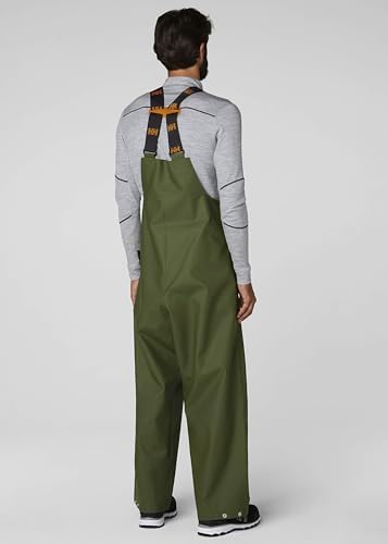Helly Hansen Storm Rain Bib, Bib Overalls for Men, PVC-Coated Polyester