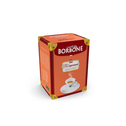 Caffè Borbone Miscela Nera Espresso Pods Compatible with Nespresso Original Machines, Dark Roast Black Blend, 100 Count Espresso Coffee Pods