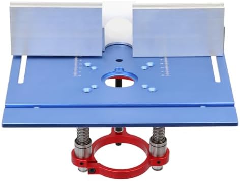 Aluminium Router Table Insert Plate And Router Lift for 65mm Diameter Universal Trimming Machine