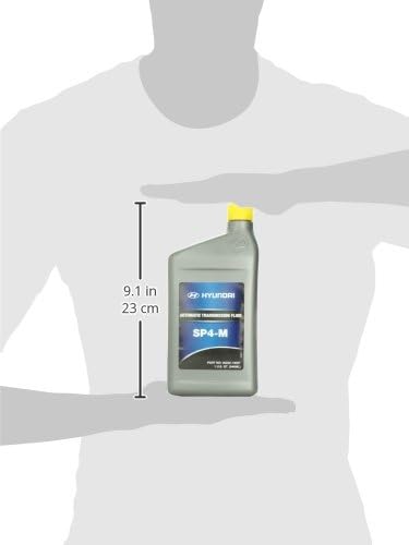 Genuine Hyundai 00232-19057 ATF SP-IV Automatic Transmission Fluid, 1 Quart (946 mL)