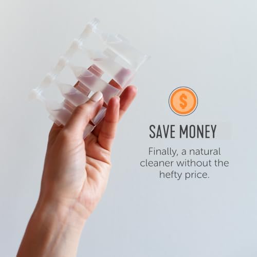 Force of Nature Cleaner & Disinfectant Capsule Refills - 25 ct | EPA-Registered, Non-Toxic Cleaning, Deodorizing, Sanitizing - Refills Make 25 Bottles (12 oz each) Replaces Multiple Cleaners