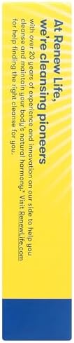 Renew Life Adult Cleanse Total Body Reset, Advanced Herbal Formula - 2-Part, 3-Day Program - Gluten