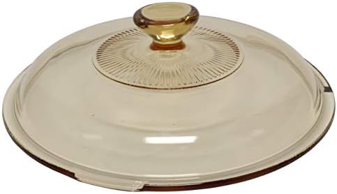 Visions 1122301 V-33-C (3.5qt/3.3L) Amber Glass Lid