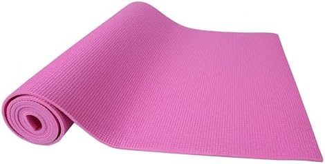 Fitvids All Purpose 1/4-Inch High Density Anti-Tear Exercise Yoga Mat with Carrying Strap, Multiple Colors