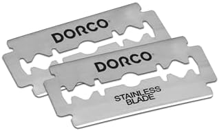 Dorco ST301 Platinum Extra Double Edge Razor Blades 1000 Count, Razors for Men, Super Sharp for Smooth, Precise Shave, Stocking Stuffers