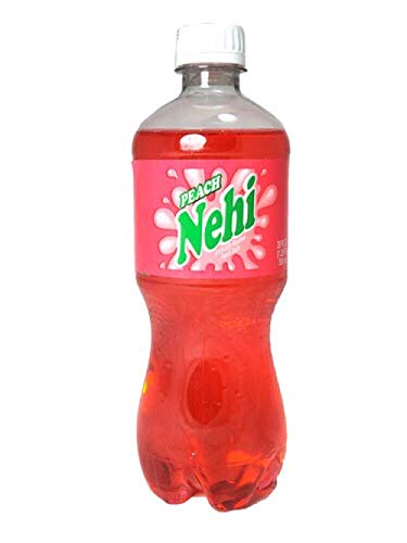 Nehi Peach Soda, 20oz Bottle (Pack of 10, Total of 200 Fl Oz)