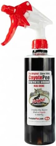 PredatorPee 100% Coyote Urine Natural Predator Scent Made in USA