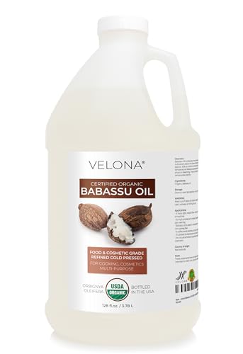 velona USDA Organic Pumpkin Seed Oil - 1 Gallon / 128 fl oz, Cold Pressed