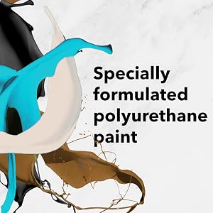 specially formulated polyurethane paint