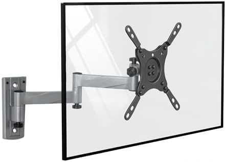 Mount-It! Lockable RV TV Mount for Camper, Trailer, Motorhome, Truck & Boat, Full Motion, Quick Release, Rust-Resistant Aluminum