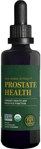 Global Healing Organic Prostate Health - Mens Health Supplement - Prostate Supplements Help Urinary Bladder Control