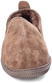 Lamo Men's Romeo Slip-on Shoe, Suede, Chestnut