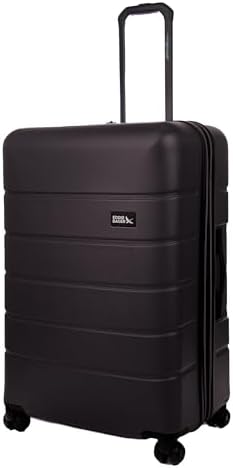 Eddie Bauer Glacier Checked 30" Luggage | Hardside | Spinner Wheels | Expandable | Lightweight | Travel Essentials - Sprig Green