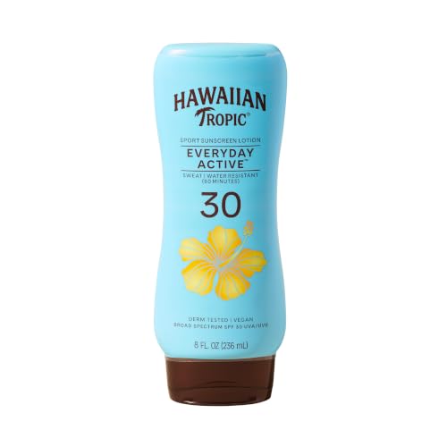 Hawaiian Tropic Everyday Active SPF 50 Sunscreen Lotion, 8 Fl Oz