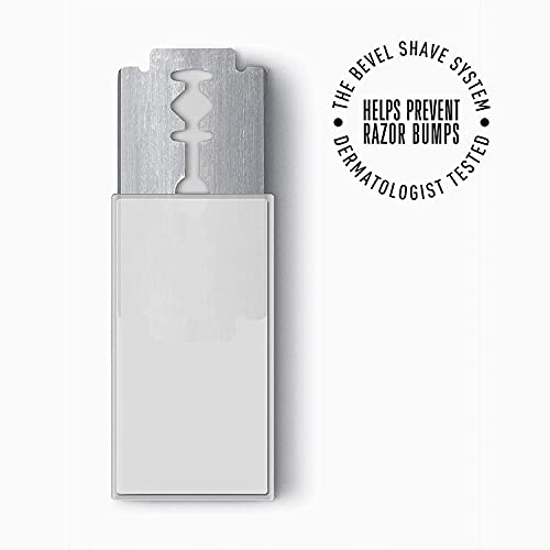 Bevel Safety Razor Replacement Blades 20 Pack, Double Edge Safety Razor for Men Blades to Prevent Razor Bumps and Skin Irritation
