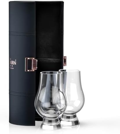 Glencairn Whisky Glass, Set of 2 in Travel Case
