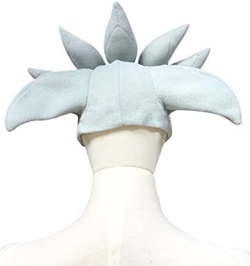 GE Animation GE-32355 Sonic The Hedgehog - Silver Sonic Head Fleece Cap White, 8"