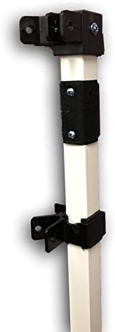 Quest Q64 10' x 10' Slant Leg Instant Up Canopy Extended Adjustable Leg Parts w/Slider (White)