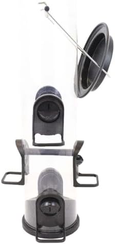 Perky-Pet Wild Bird 4 lb. Plastic Tube Bird Feeder 6 Ports
