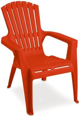Adams Patio Furniture 8460-26-3731 Cherry Red Kids Chair (Pack of 1)