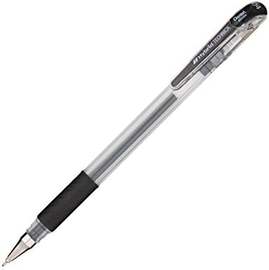 Pentel Arts Hybrid Technica Pen, (0.3mm), Ultra Fine Point, Black Ink, Box of 12 (KN103-A)