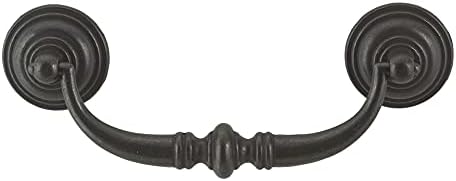 Richelieu | Provence 3-inch (76 mm) Antique English Arched Cabinet Pull
