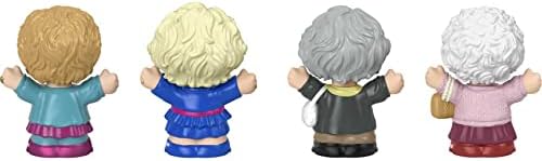 Little People Collector The Golden Girls TV Show Special Edition Set for Adults & Fans, 4 Figures in Display Package