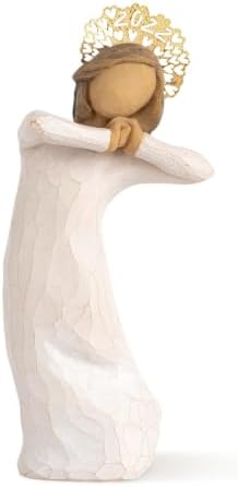 Willow Tree Lavender Grace, Sculpted Hand-Painted Figure | Cast from a Susan Lordi Original Carving, Thoughtful Keepsake Gift for Loved Ones, Celebrations and Moments of Comfort