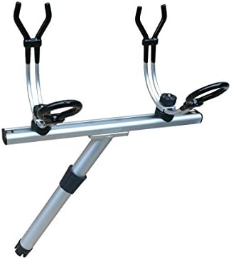 Brocraft Twin Rod Holder for Gimbal Mount, 30 Degree Flush Mount Boat Fishing Rod Holder