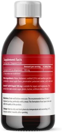 Q10Vital CoQ10 100 mg Liquid | Superior Absorption – Up to 9 Times Better Absorption | Strong Antioxidant for Heart Health, Energy Production