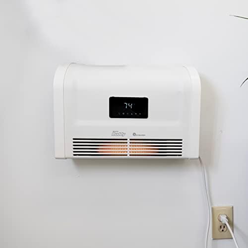 Mr. Heater 1500W Wall Mount Smart Home Electric Heater