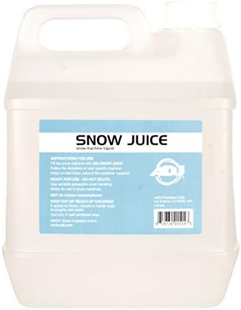 ADJ Products SNOW GAL American Dj Snow Juice Gallon Sized Water Based Snow Fluid | water based snow fluid