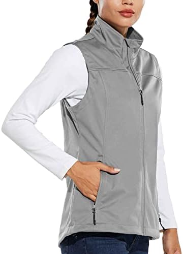 baleaf Women's Lightweight Running Vest Sleeveless Softshell Jacket