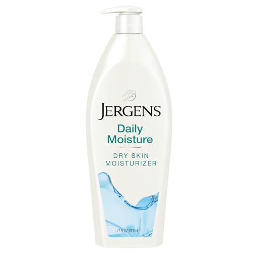 Jergens Soothing Aloe Body Lotion For Dry Skin, Moisturizer, 21 fl oz | Cucumber Extract, Hydralucence Blend, Smooths Texture, Enhances Radiance, Long-Lasting Moisture