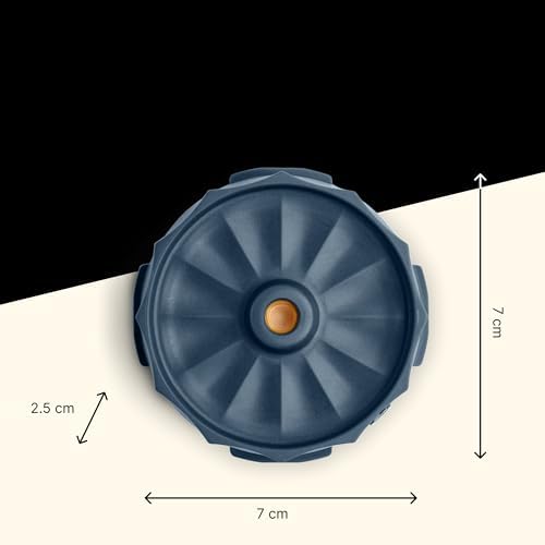 Fellow Prismo AeroPress Filter Cap for Espresso-Style Coffee & Cold Brew | No-Drip Seal, Pressure Actuated Valve, Reusable Stainless Steel Mesh