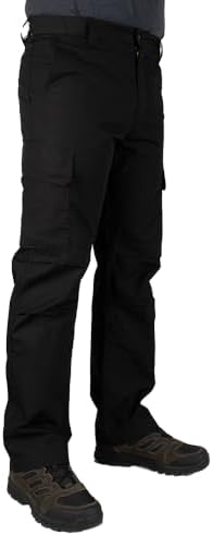 LA Police Gear LAPG Men's Urban Ops Tactical Pants | Gusseted Crotch, Ripstop, Water & Stain Resistant Work Pants for Men