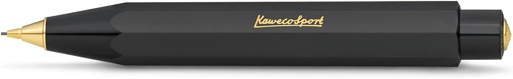 Kaweco CLASSIC SPORT Fountain Pen White with 23 Carat Gold-Plated Steel Nib and Iridium Tip for Ink Cartridges I Sport Fountain Pen 13 cm I Nib: BB (Extra Broad)