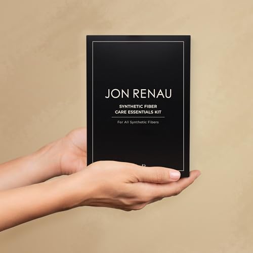 Jon Renau Synthetic Fiber Care Kit, Shampoo and Leave In Conditioner for Synthetic Wigs and Hair Extensions, Detangler Spray with Wide Tooth Comb