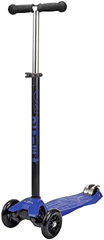 Micro Kickboard | Maxi Original Kids Scooter for Ages 5-12 | Children up to 110 lbs | 3 Wheel Lean-to-Steer Design | Adjustable T Bar | Smooth Ride