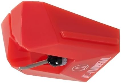 Audio-Technica AT-VMN95ML Microlinear Replacement Turntable Stylus Red